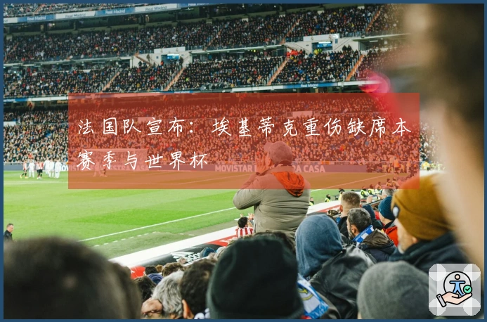 法国队宣布：埃基蒂克重伤缺席本赛季与世界杯
