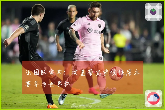 法国队宣布：埃基蒂克重伤缺席本赛季与世界杯